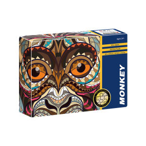 Unique Wooden Jigsaw Puzzle | Challenging Puzzle Animal Shaped Puzzle | Stress Relief | Lion Eagle Fox Monkey 生日礼物