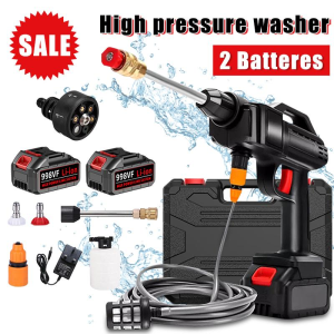 Cordless Water Jet 998VF Portable Water Jet Pump High Pressure Water Gun Car Wash Spray Gun Floor Tiles Cleaner Waterjet 洗车高水压水枪