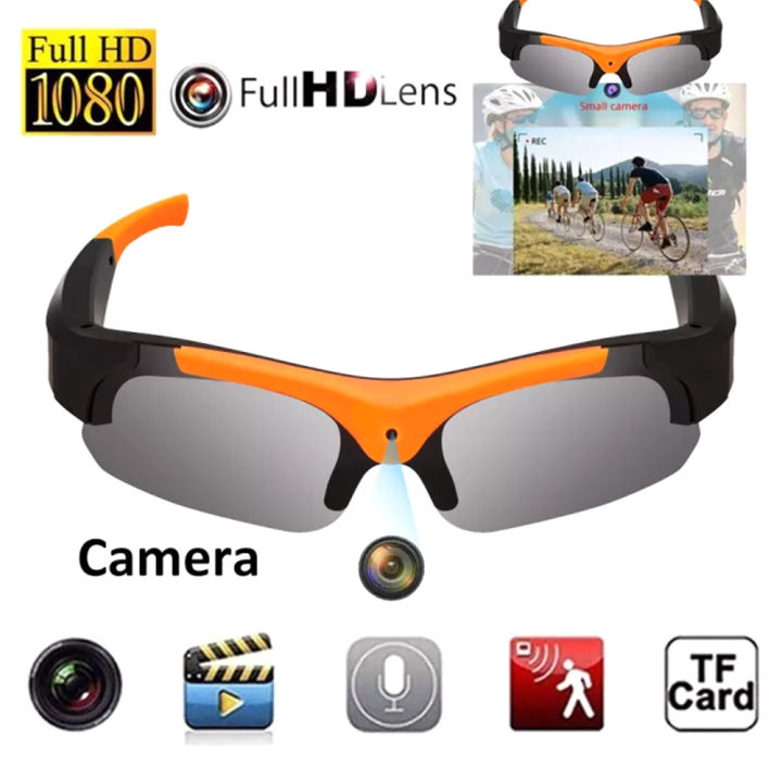 【Trending Now】 Outdoor Mini Camera Smart Glasses Wearable Audio Video ...