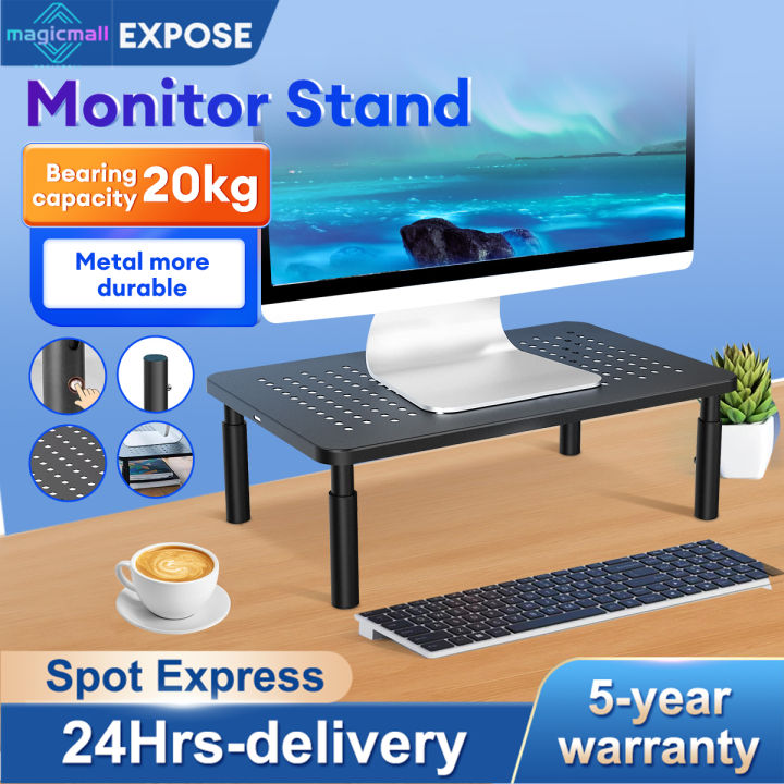 Desktop Rack Laptop Support Monitor Support Foldable Laptop Wooden Rack ...