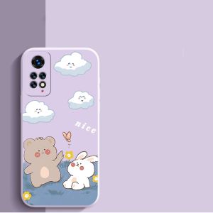 Case for redmi note 11 4g redmi note 11s redmi note 11 pro 5g phone casing Softcase Liquid Silicone Protector shockproof Cover new design aesthetic with Lanyard for girl YTSTXX01