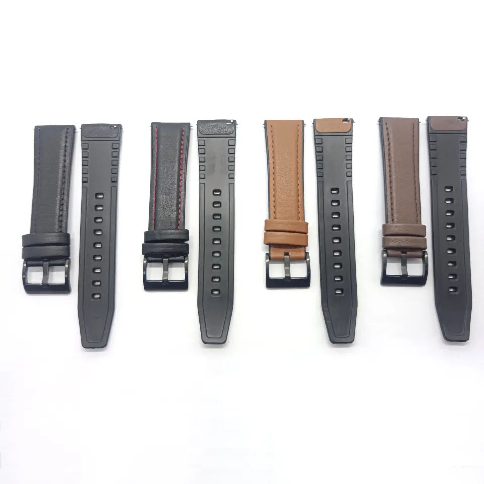STRAP GARMIN VENU SQ TALI JAM KULIT SIZE 20MM MODEL LEATHER RUBBER