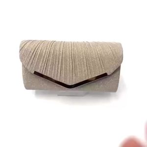 SALANGHANDA Evening Bag Banquet Glitter Clutch Bag Women Wedding Party Clutches Chain Shoulder Bag