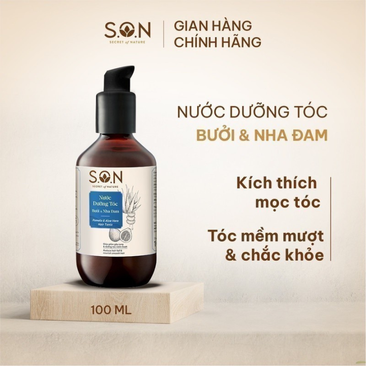 [GIFT] Nước dưỡng mọc tóc Bưởi & Nha Đam S.O.N 100ml kích thích mọc tóc ...