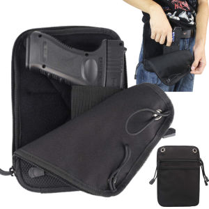 Waterproof Tactical Concealed Pouch Multipurpose Carry Holster Pack Waist Bag with Belt Loops