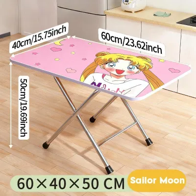 Portable Folding Table Heavy Duty Foldable Dining Desk For Study Indoor Outdoor/Multi-Purpose Simple Small Table