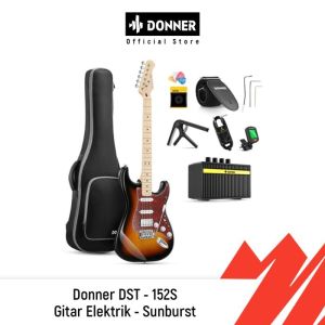 Donner DST - 152S Gitar Elektrik - Sunburst