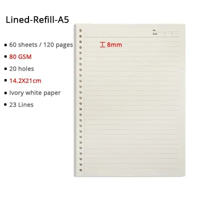 【On Hand】A5/B5 Pastel Series Binder Notebook With Refills With Free Separator School Notepad Stationery