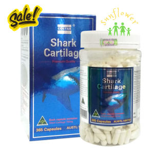 Viên uống Sụn vi cá mập Costar Blue Shark Cartilage 750mg 365 viên của Úc