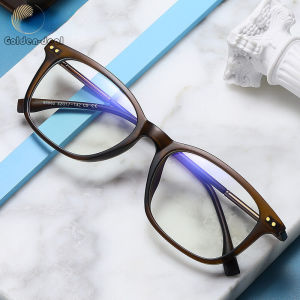 【COD/Ready Stock】Glasses For Men New Fashion Men Eyewear Glasses Mens Anti Blue Light Glasses Male TR90 Frame Leisure Business Plain Replaceable Lens Eyeglasses with Myopia Frame for Men Man