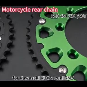 Ast Motor 45T/48T/50T CNC Motorcycle Rear Chain Sprocket 520 Fit Kawasaki KX/KDX/KLX/125/230/250/450/300/500 Suzuki