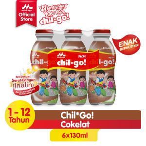 Morinaga Chil*Go! Milk Cokelat 6x130ml Susu Cair Steril Enak dan Bernutrisi