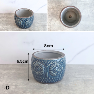 The Leaferie Buho Flowerpot . flowerpots . flower pot . plant pots . planter . planters . Ceramic