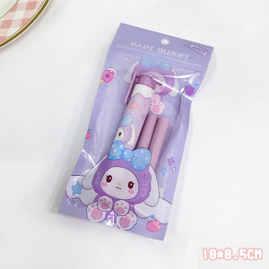 Creative Cute Cartoon Pressing Eraser Cute student School Supplies set Retractable Pencil Eraser Press Rubber stationary office supplies Cartoon Style