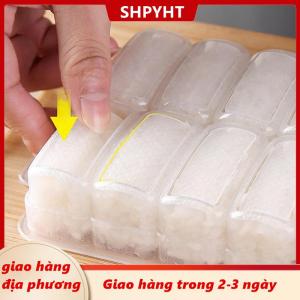 [COD] SHPYHT Giao hàng địa phương 5 10 lưới gạo bóng Khuôn Sushi không dính áp lực lưu trữ Hộp Ăn Trưa công cụ tự làm nhà bếp rõ ràng onigiri khuôn
