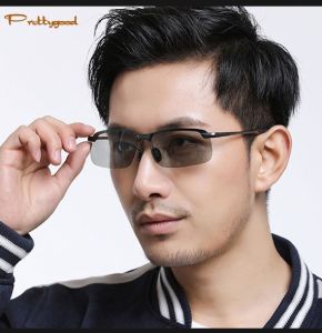 Kacamata Polarized Photochromic Pria Anti Silau / Kacamata Pria Polarized Original / Kaca Mata Asli / Kacamata Pria Hitam Ori Aseli