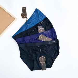 SET 4 QUẦN LÓT NAM 100% COTTON LẠNH CAO CẤP TAM GIÁC HÀNG XUẤT NHẬT SIÊU XỊN