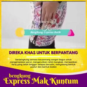 MAK KUNTUM KEPERLUAN BERPANTANG PAKEJ KOMBO JIMAT - SET BENGKUNG EXPRES + SET LENGKAP NONA ROGUYMild and effective