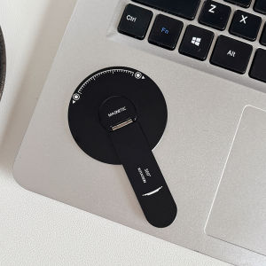 2025 Upgraded Magnetic Ring Holder Aluminum Alloy MagSafe Phone Stand Kickstand Grip [360° Rotation] Mag Safe Accessories for iPhone 16 Pro Max 15 14 13 12 MagSafe Case Compatible All Phones