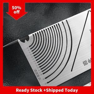 🔥🔥🔥pheebss เครื่องมือทำเครื่องหมายมุมและโค้งโค้งแบบปรับได้อาร์คแบบสองจุดประสงค์เครื่องมือดัดท่อสี่เหลี่ยมเครื่องมือวาดเส้นคู่ขนาน