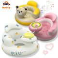 【Besty】Inflatable Baby Sofa Kursi Duduk Sofa Bayi Chair Tiup Dengan Music Bayi Tiup Belajar Duduk. 