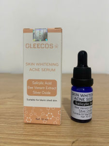 Serum Mụn – SKIN WHITENING ACNE SERUM Thanh Lọc Làn Da chăm sóc da mụn 10ml