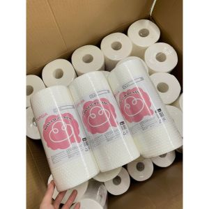 Khăn Lau Bếp Đa Năng Top Gia Dùng 1 Lần Cuộn 100 Tờ Tiện Lợi Cho Mọi Gia Đình có thể giặt tái sử dụng nhiều lần