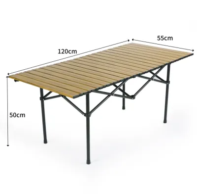 Outdoor Folding Table Camping Table Aluminum Alloy Table Portable Picnic Table Egg Roll Table Camping Chair with Bag Table for small room Outdoor Table