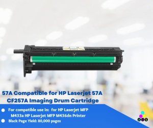 AOS 57A Compatible for HP Laserjet 57A CF257A Imaging Drum Cartridge for HP Laserjet MFP M433a HP Laserjet MFP M436dn Printer HP Laserjet MFP M436n Printer