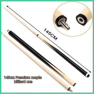 gậy bi-a,1 / 2 13mm chuyên nghiệp 145cm cue bi-a cue bi-a phong hàng đầu cue bể bơi trẻ em