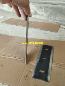 Lưỡi d-a/o lắp máy băm rơm lô cuốn 22cm