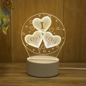 Đèn Ngủ 3D Kèm Đế Nhiều Hình Dáng Hiện Đại  Siêu Xinh 3 Màu  Đèn Decor Phòng Ngủ  Đèn Trang Trí