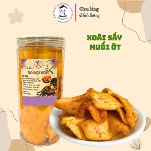 500G XOÀI SẤY DẺO MUỐI ỚT Bò Đội Nón