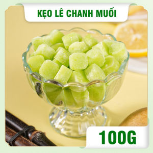Kẹo lê an phế chanh muối 100g kẹo lê chanh an phế thanh nhiệt giảm ho hơi thở thơm mát