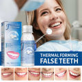 30ML Moldable Teeth False Teeth Dental Teeth for Denture Temporary Tooth Repair Teeth Tooth Filling Solid Denture Material Tooth Repair Granules Temporary Tooth Moldable  Tooth Repair Kit Temporary Dentures Veneers Teeth Restoration Teeth False Teeth Soli. 