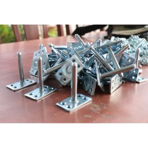 หลักบังคับบล็อกสกรีน อุปกรณ์สกรีน แบบฐาน/แบบเกลียว (ขายเป็นชิ้น)