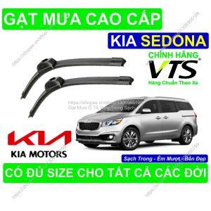 Gạt Mưa Silicon Nano Kính Lái KIA SEDONA Cặp Gạt Mưa K.ính Lái KIA SEDONA Có Đủ Size C.ho Các Đời Xe KIA SEDONA