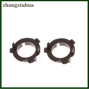 zhangxiuhua 2 4 10PCS Car LED Parts For Tucson Hyundai Santa Fe Grand SantaFe Sonata 2009-2017 H7 Car LED Headlight Bulb Holder Adapter