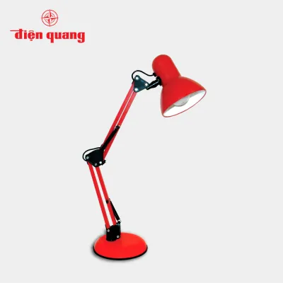 Đèn bàn bảo vệ thị lực Điện Quang ĐQ DKL14 R BW (màu đỏ bóng led ánh sáng vàng cắm điện trực tiếp)