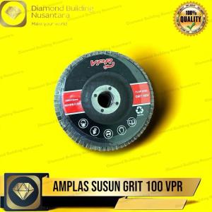 Amplas Susun VPR 4" Flap Disc Grit 100 Kualitas TERBAIK dan TERMURAH