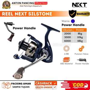 Reel Pancing Next Silstone Power Handle 200030006000 Type Spinning Spool Besi Murah Dan Kuat COD -  Anton Pancing