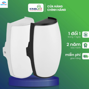 Đèn LED Gắn Tường LWA0262 1+1+5W Kingled Vỏ Đen/Trắng Ánh Sáng Vàng Bảo Hành 2 Năm
