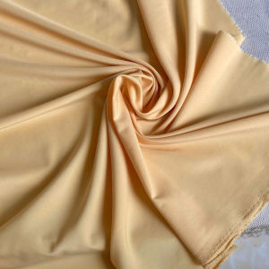 Vải Lụa Lót Vàng Nhạt - Chất Mỏng Nhẹ Mềm Mịn Đàn Hồi Khổ 1m55 - Làm Lót Khăn Màn