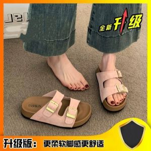 [Free Shipping] WomenS Thick-Soled Slippers Suitable For Outdoor Wear In Summer Casual Shoes New Summer Styles Fashionable Beach Sandals Casual Footwear