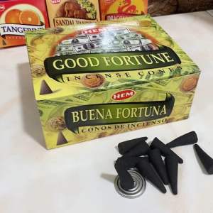 Indian Incense Cones in 1 Case