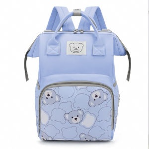 TAS BAYI 6034 - RANSEL BAYI KOALA DIAPER BAG TAS BAYI MULTIFUNGSI TRAVEL BAYI TAS SUSU POPOK BABY - E