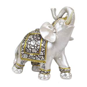 Văn hóa Voi đồ thủ công bằng nhựa thông quà tặng cho trang trí nội thất bày hàng lên giá Thúc đẩy năng lượng tích cực và ổn định