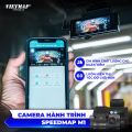 CAMERA HÀNH TRÌNH VIETMAP SPEED M1 CẢNH BÁO GIAO THÔNG, GHI HÌNH TRƯỚC SAU 2K, KẾT NỐI ĐIỆN THOẠI. 