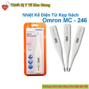Nhiệt Kế Điện Tử OMRON  MC - 246 Cho Kết Quả Chuẩn Xác