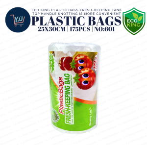 ECO KING PLASTIC BAGS FRESH-KEEPING TANK TOP HANDLE KNOTTING IS MORE CONVENIENT